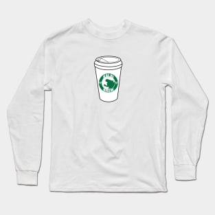 Kaiju Brew Coffee Cup Long Sleeve T-Shirt